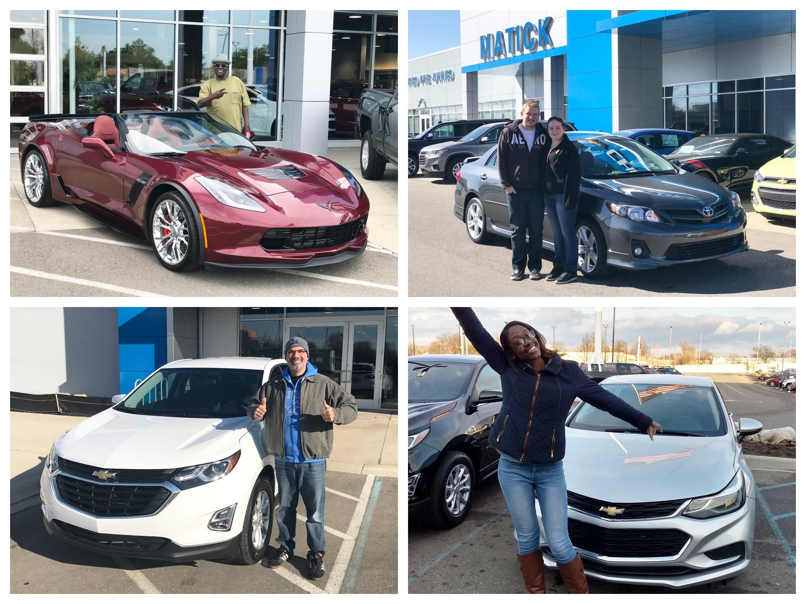 Matick Chevrolet Team and Customers